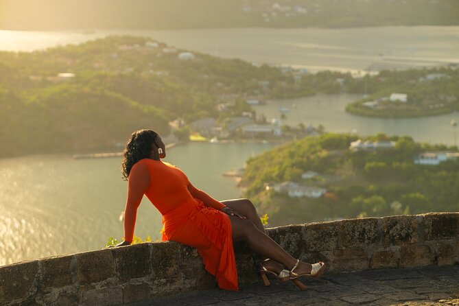 Antigua Photoshoots - Blue Hues and Golden Hours - Why $222 can make sense for two people