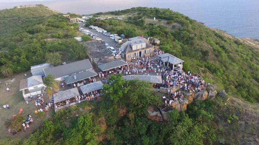 Antigua: Shirley Heights Sunset Party Transfer - Arriving at Shirley Heights before sunset
