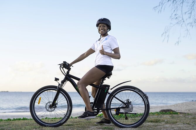 E-Bike Historical Sunset Tour in Fort James - Riding from Anchorage Road at 4:30 pm