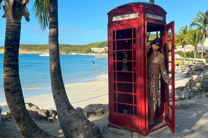 Famous Red Phone Booth Beach (Dickenson Bay) and Fort Bay Beach - Two Antigua beaches, one easy half-day plan