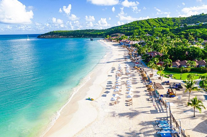 Famous Red Phone Booth Beach (Dickenson Bay) and Fort Bay Beach - What is included for $44.90