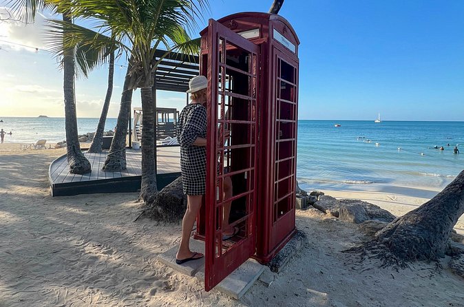 Famous Red Phone Booth Beach (Dickenson Bay) and Fort Bay Beach - Who will enjoy this outing most