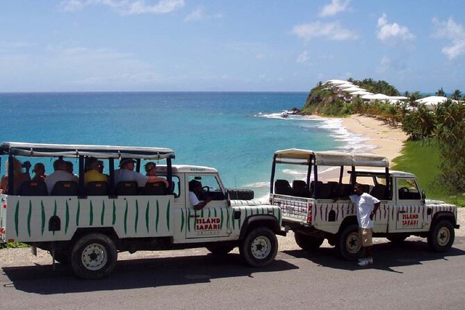 Island Safari 4x4 Discovery Tour from St John's - Long Bay for calm water and a short swim