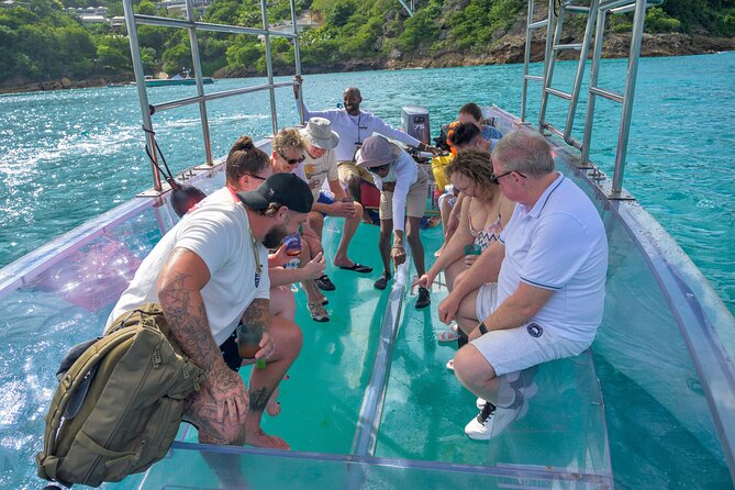 Reef Explorers Transparent Boat and Beach Tour - Why the transparent boat is the main attraction