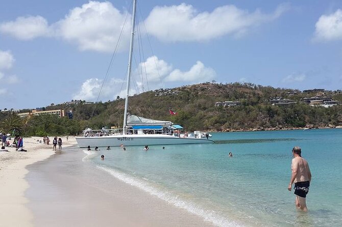 Sail and Snorkel at Cades Reef - Sailing south from St. John’s