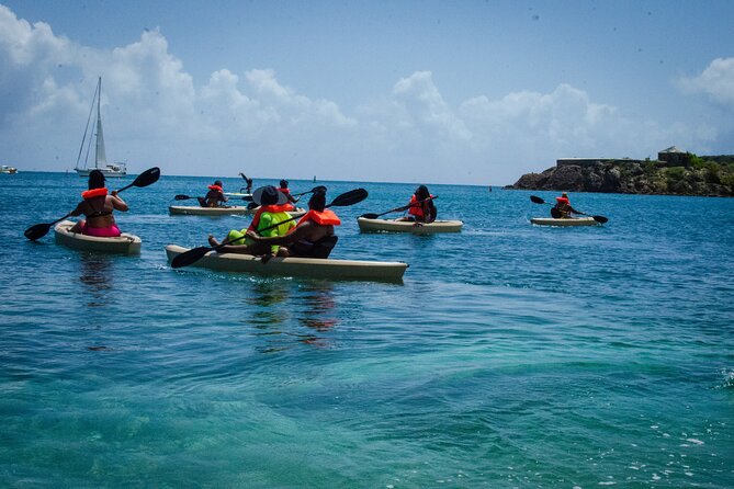Snorkeling, Kayaking and Paddle Board Activity in Antigua - From Galleon Beach into Antigua’s harbor