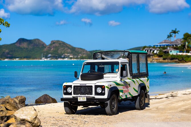 SoCoHo Jeep Safari - Historical Sites - Lunch - Beach - Why this Jeep tour works well for a first day in Antigua