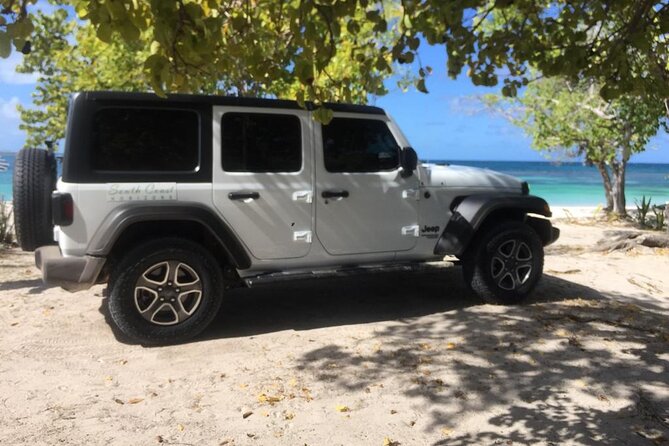 SoCoHo Luxe Private Jeep Wrangler Tour - Betty’s Hope gives the morning some context