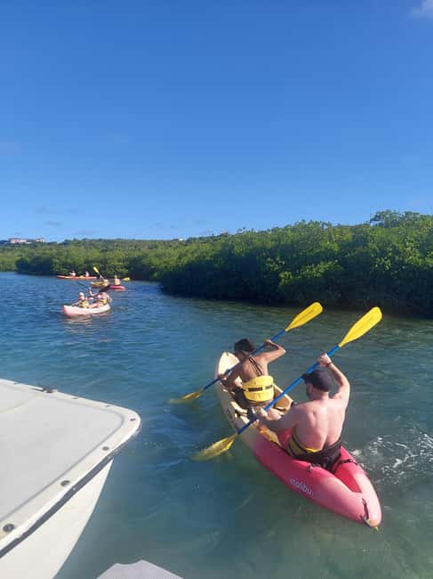St. John's, Antigua Kayak, Snorkeling, & Beach Bird Island - Starting in St. John’s and heading east