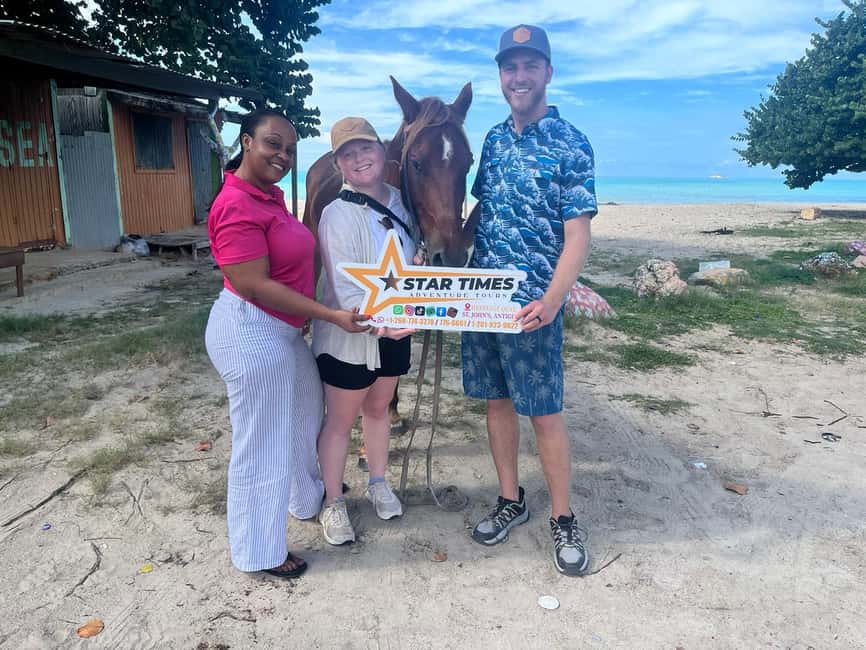 St. Johns: Horseback Riding Bareback Swim, &Fort James Beach - Fort James Beach gives you time to slow down