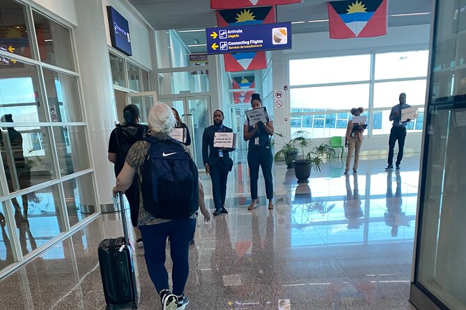 VIP Meet and Greet Fast Track on Arrival at Antigua Airport - without Transfers - Getting to Your Car, Taxi, or Resort Transfer